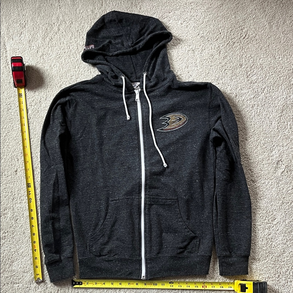 Women's Black Zip-Up Hoodie